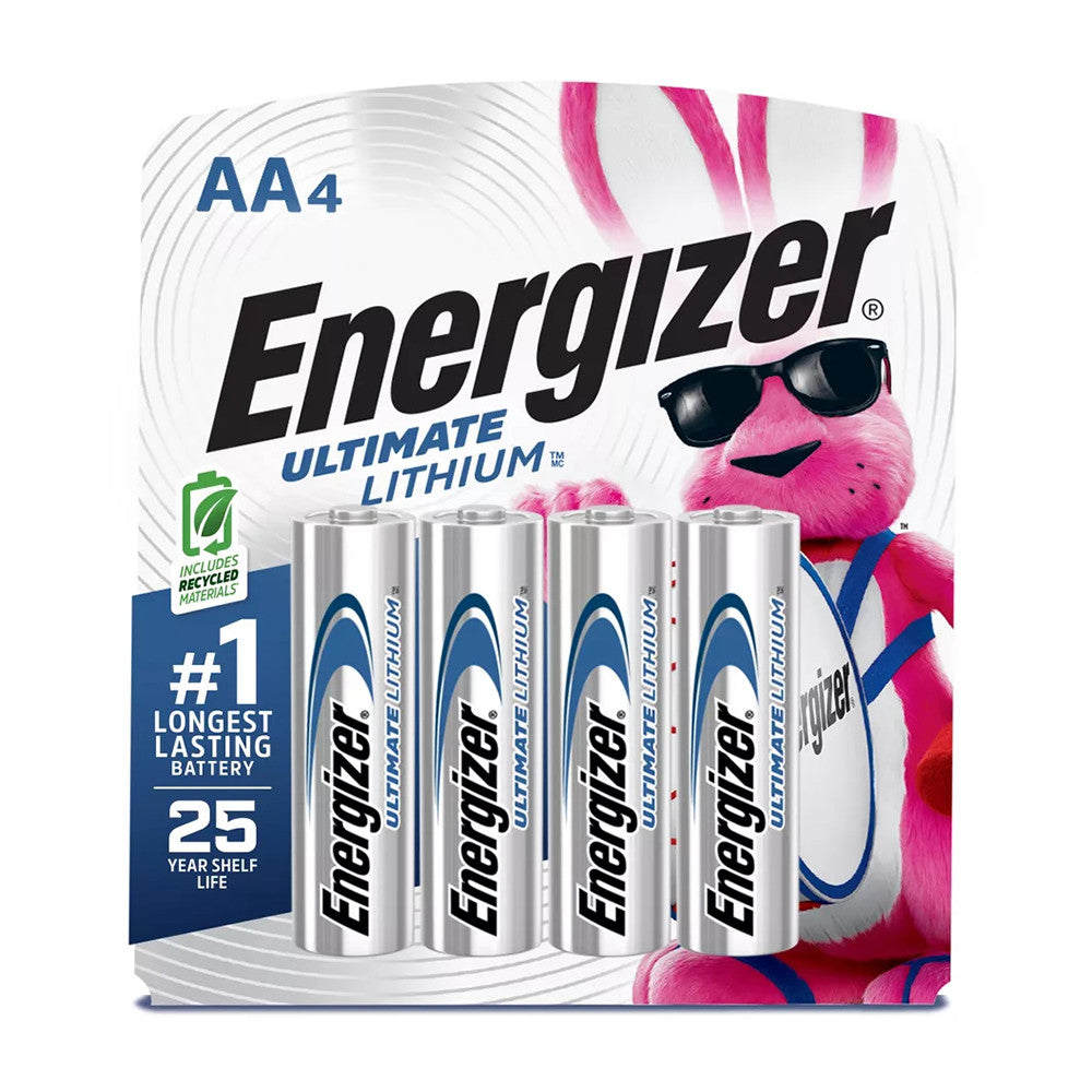 Energizer Ultimate Lithium Battery, AA, 1 Ea